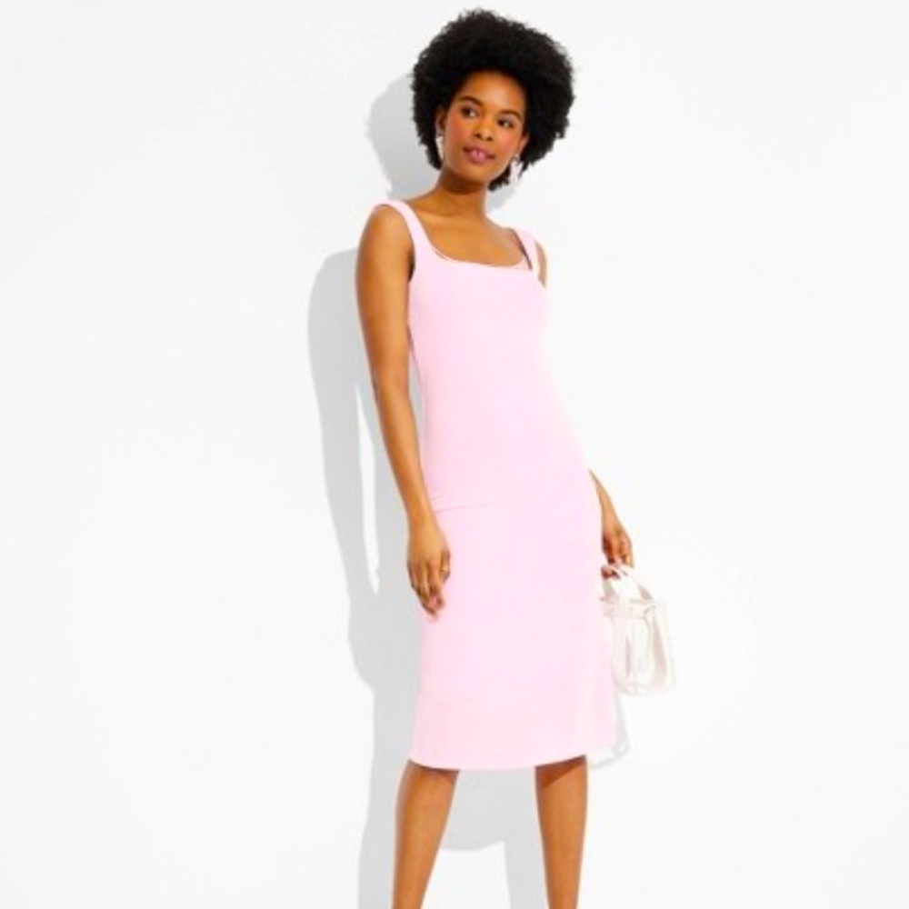 Wild fable tank style midi with square neck in XXL. Stretch material, wore once.